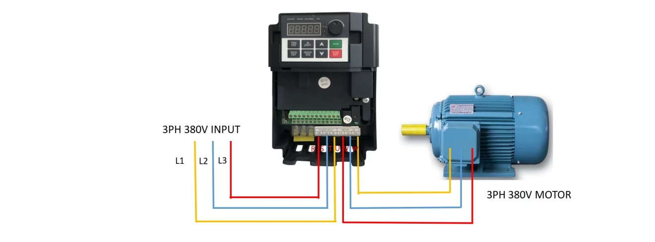 Three-phase-wiring